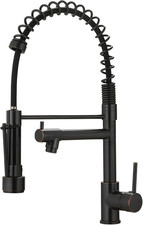 Oil Rubbed Bronze Kitchen Faucet,Aimadi Commercial Style Spring Kitchen Sink Fa