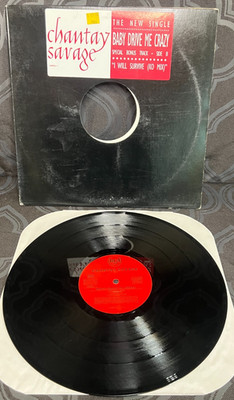 Chantay Savage, Baby: Drive Me Crazy, 12'' Maxi Single RADIO PROMO 64550-1 NM!