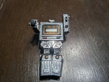 Vintage Takara Kronoform Transformer Black Red Robot Watch 1983 No Band Untested