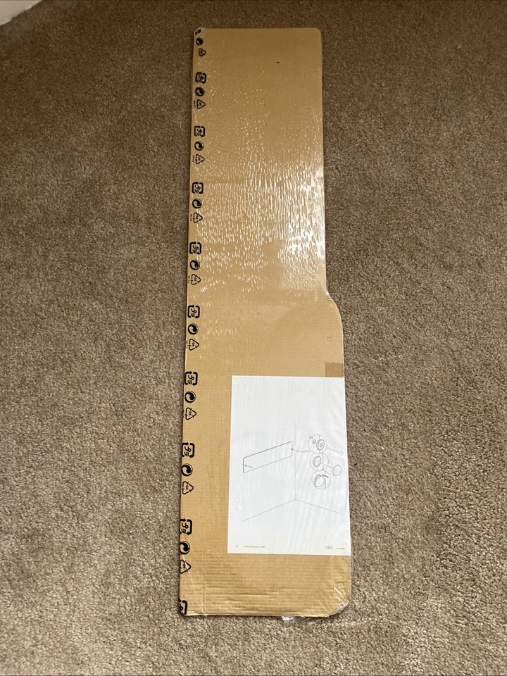 NEW 2008 Rare IKEA ORANGE SPONTAN Magnetic Message Wall Board 7x30 - Image 4 of 4