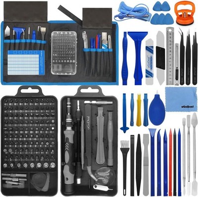 oGoDeal 155 in 1 Computer Repair Kit,Professional Electronic Repair Kit for Comp