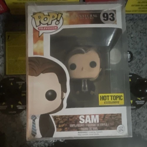 Funko Pop! Vinyl Sam Winchester Supernatural #93 Hot Topic Exclusive Figure