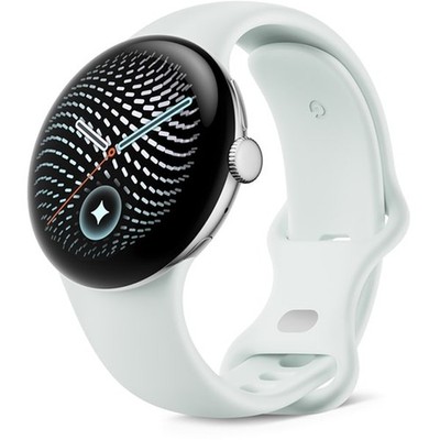 Google Pixel Watch 5 Silber 41mm Smartwatch Gemini AI Wear OS 7 AMOLED WLAN NFC