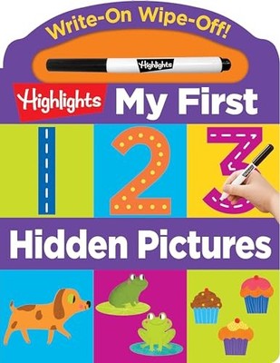 Write-On Wipe-Off: My First 123 Hidden P..., Highlights