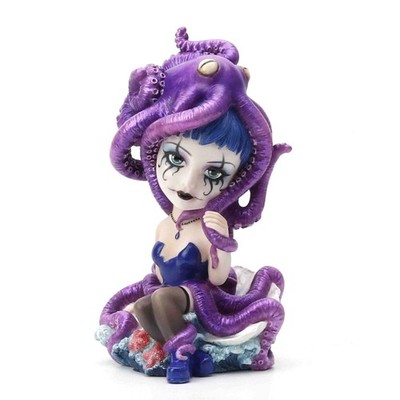 Veronese Design 5 3/8'' Gothic Blue Blood Aristocrat Hand Painted Resin Figurine