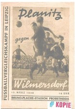 Kopie/Reprint Planitz- Wilmersdorf 13.03.1949