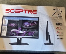 Sceptre Monitor 22 Inch LED Monitor Ultra Slim Pro Series