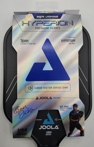 Joola Ben John's Premium Hyperion Series 16mm Pickleball Paddle Hyperfoam CFS - Picture 3 of 5