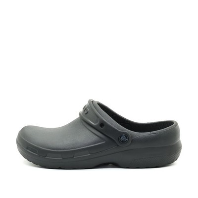 Herren Crocs Clogs EU 41-42 Bistro Schwarz Synthetik Rutschfest