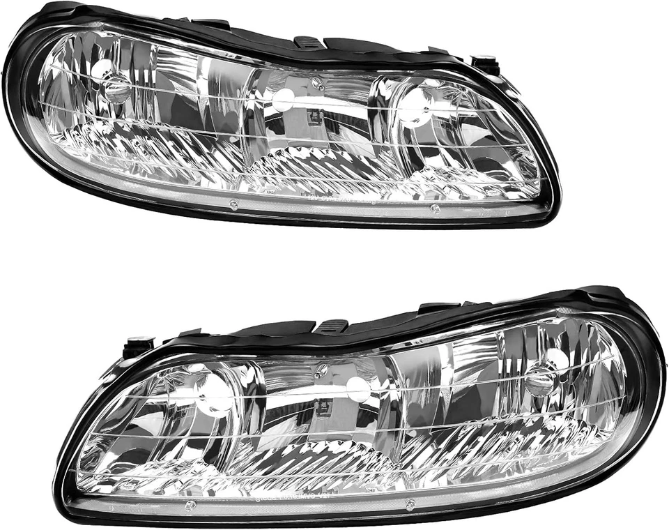 Headlight Assembly for 1997-2003 Chevy Malibu & 1997-1999 Oldsmobile Cutlass - Изображение 3 из 4