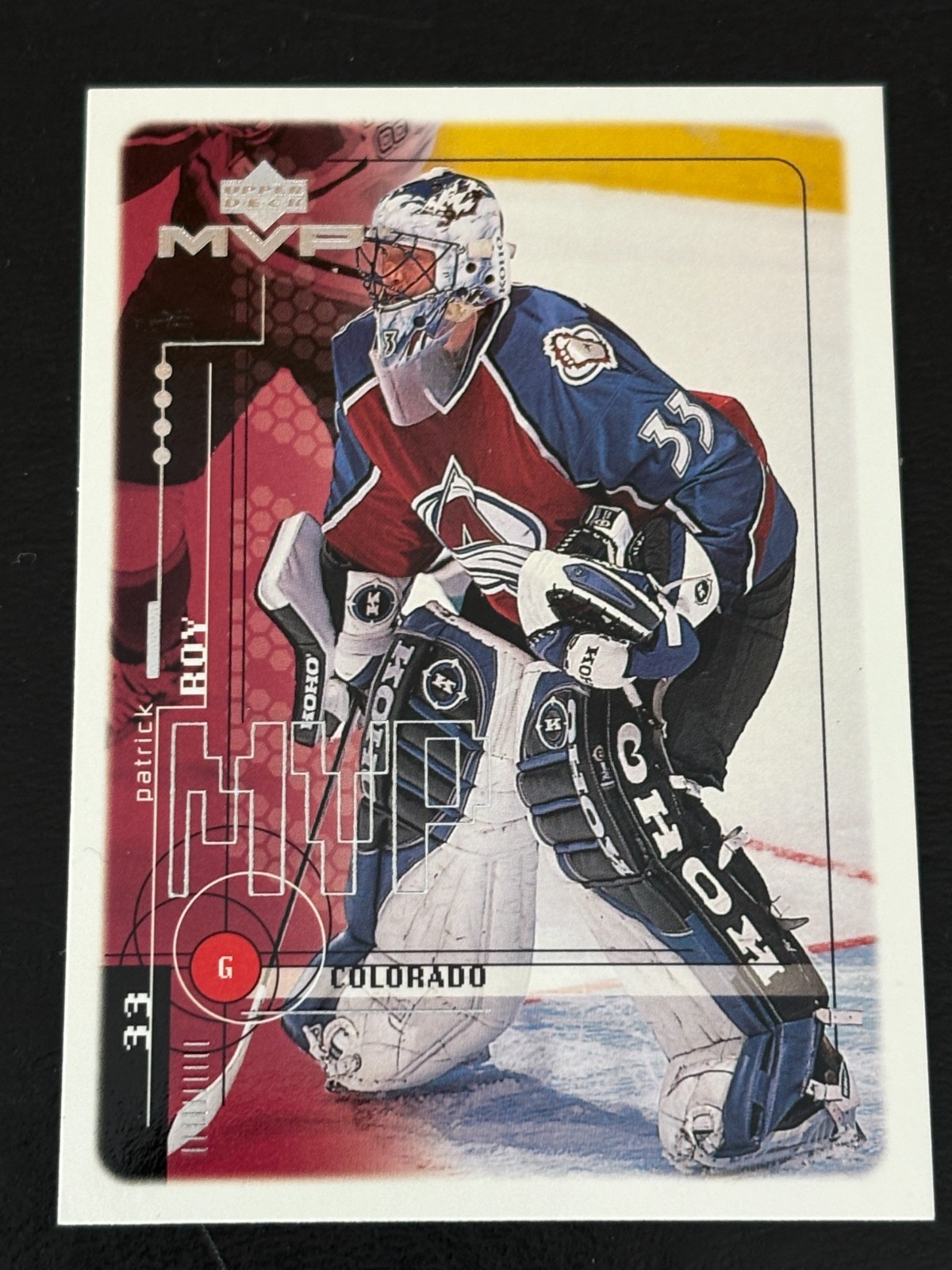 Patrick Roy 1998-99 Upper Deck MVP #52  Colorado Avalanche