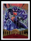 ?  Venom - 1995 Fleer Marvel Power Metal #80 Super Cool Card