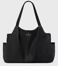 Kate Spade Chelsea Diaper Bag Tote in Black with Changing Pad new with tags