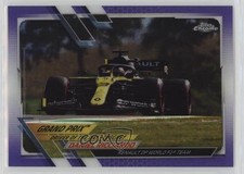 2021 Topps Chrome Formula 1 Purple Refractor 365/399 Daniel Ricciardo #162 0v2h