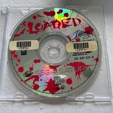 Loaded (Sega Saturn, 1996) Disc Only Tested