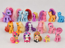 My Little Pony Mixed Lot 17 Ponies Figures Hasbro Brushable Unicorn Pegasus MLP