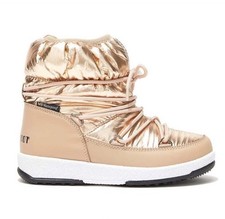 Moon Boot Protecht Junior Low Gold Nylon Boot...