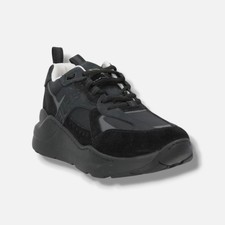 Burberry Men's Black MF Sean 33 EKD Low-Top Sneakers Size 8