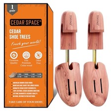 Wooden Shoe Stretcher Tree, 6.5-14 Small Fits Shoe Sizes 6.5 - 8.5 1-pack