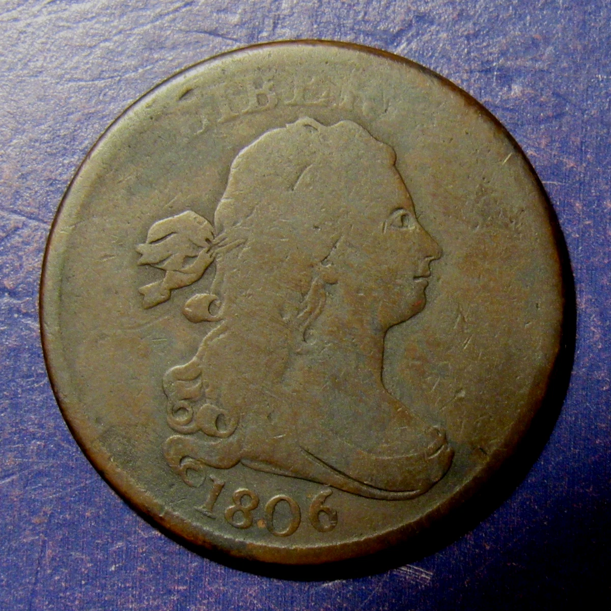 1806 Year Draped Bust Half Cents (1800-1808) for sale | eBay