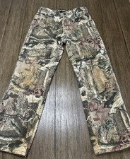 Breakup Infinity Boys Camo Hunting Pants 14 Fleece Lined Adjustable Waist