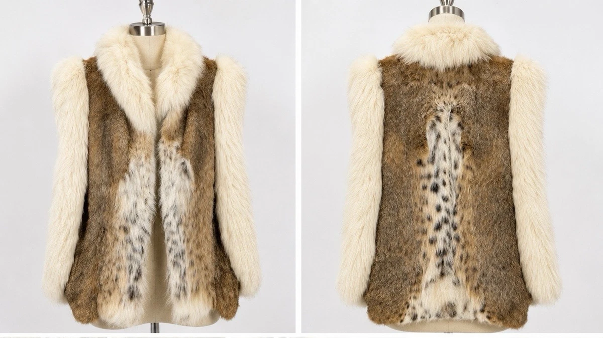 womens fox fur vest products for sale | eBay