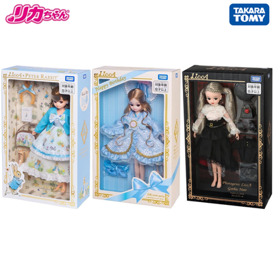Licca-chan Photogenic Licca 3-Doll Set Gothic Peter Rabbit