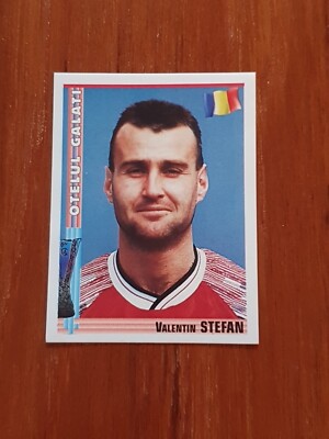 Panini Euro Football 1998-99 Sticker -  #215 Valentin Stefan -  Otelul Galati