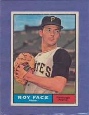 1961 Topps Roy Face #370 Pittsburgh Pirates MINT DEAD CENTERED