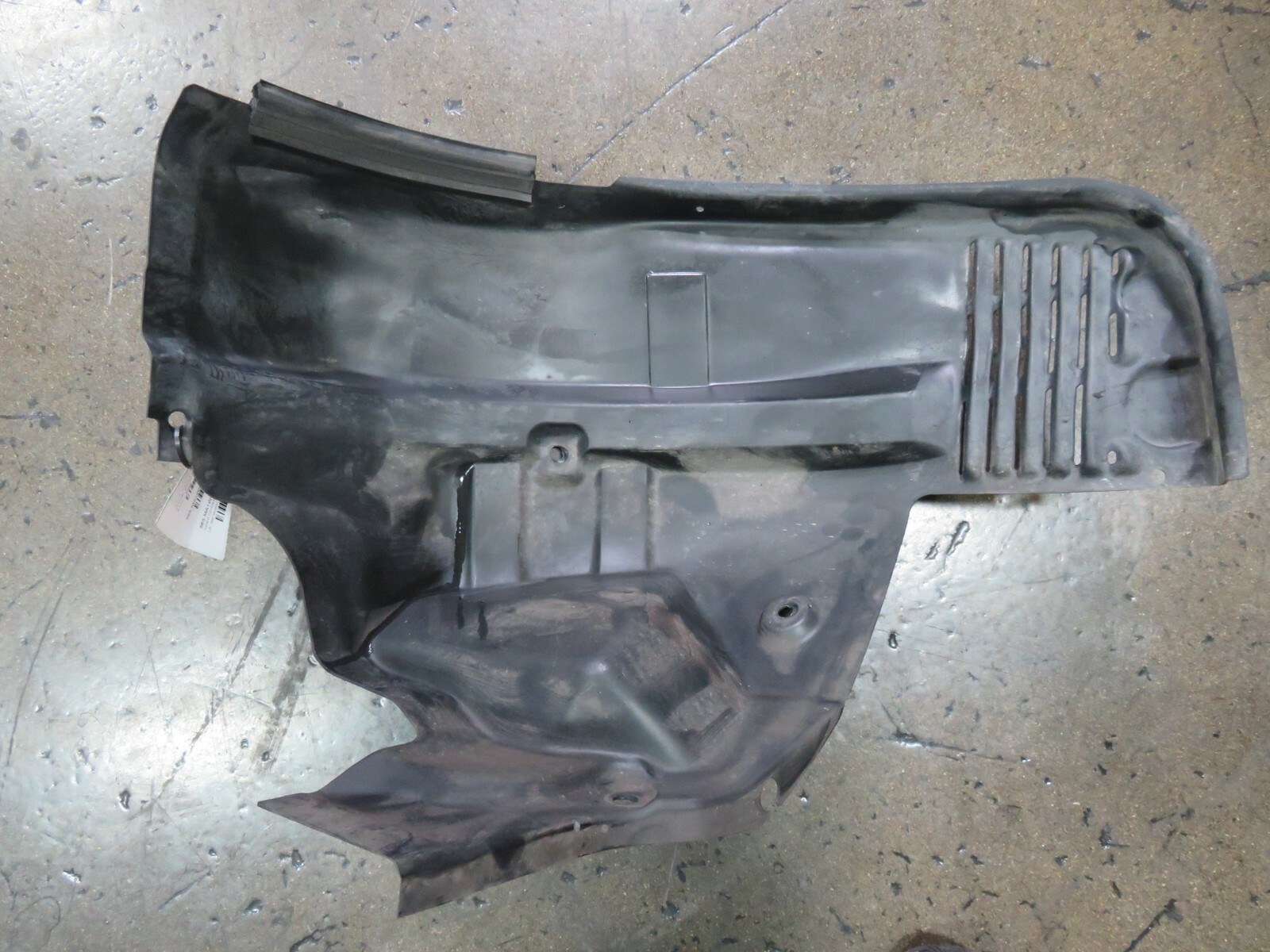 Maserati M138, M128 LH, Rear Inner Fender Liner Rear Section, Used, P/N 66069700