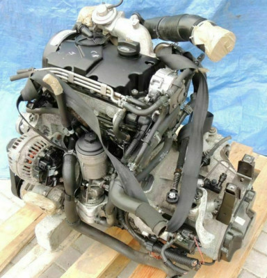 VOLKSWAGEN 1.4 TDI BNM POLO FOX SEAT SKODA - 78 Tkm - MOTOR KOMPLETT