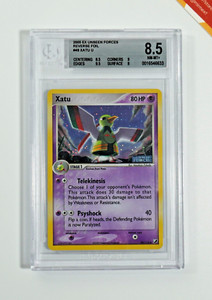 Pokemon BGS 8.5 Xatu #49 Reverse Foil Ex Unseen Forces 2005 English