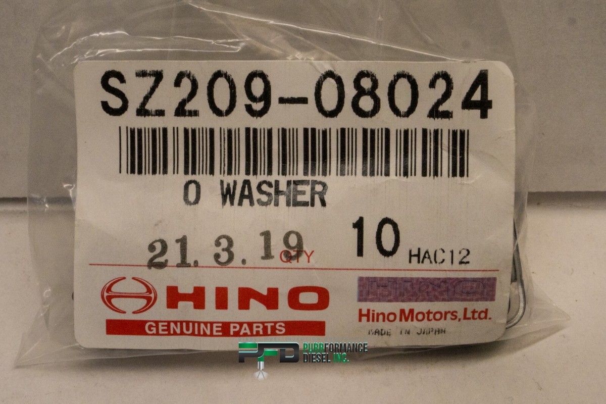 HINO DIESEL CLEANER 寧寧 shop ★ 平日発送！！ Genuine Hino SZ209-08024 Injector Return Line Washer | eBay
