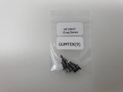 GUMTEK Laptop Screws For HP ENVY 13-aq Series Base Cover Bottom Case underside