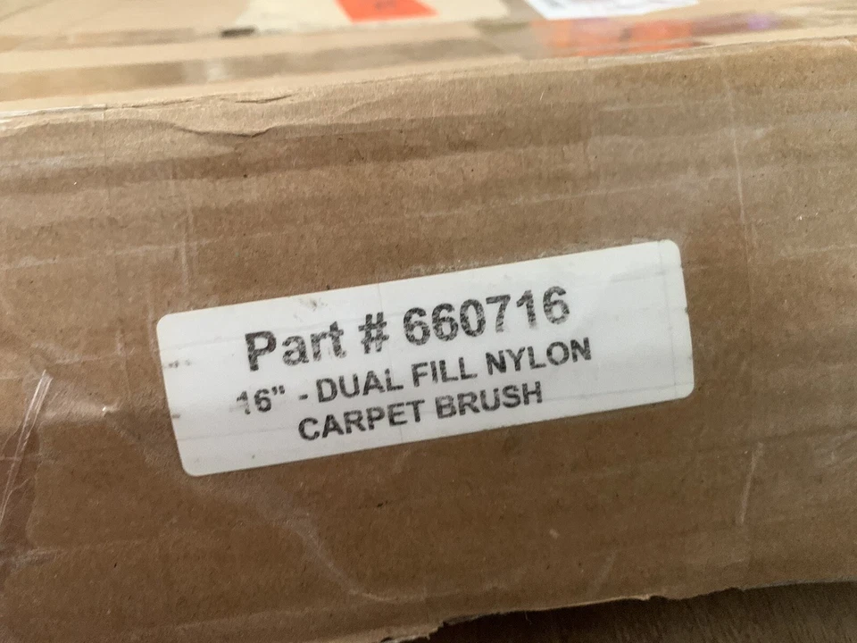 Dual Fill Nylon 16” Rotary Carpet Brush part#660716 - Image 2 of 3