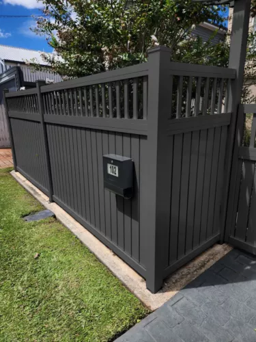 38mm Tops DIY Kits Alloy - Custom Sizes - Ready 48h Black Fences Gates Aluminium - Picture 1 of 14