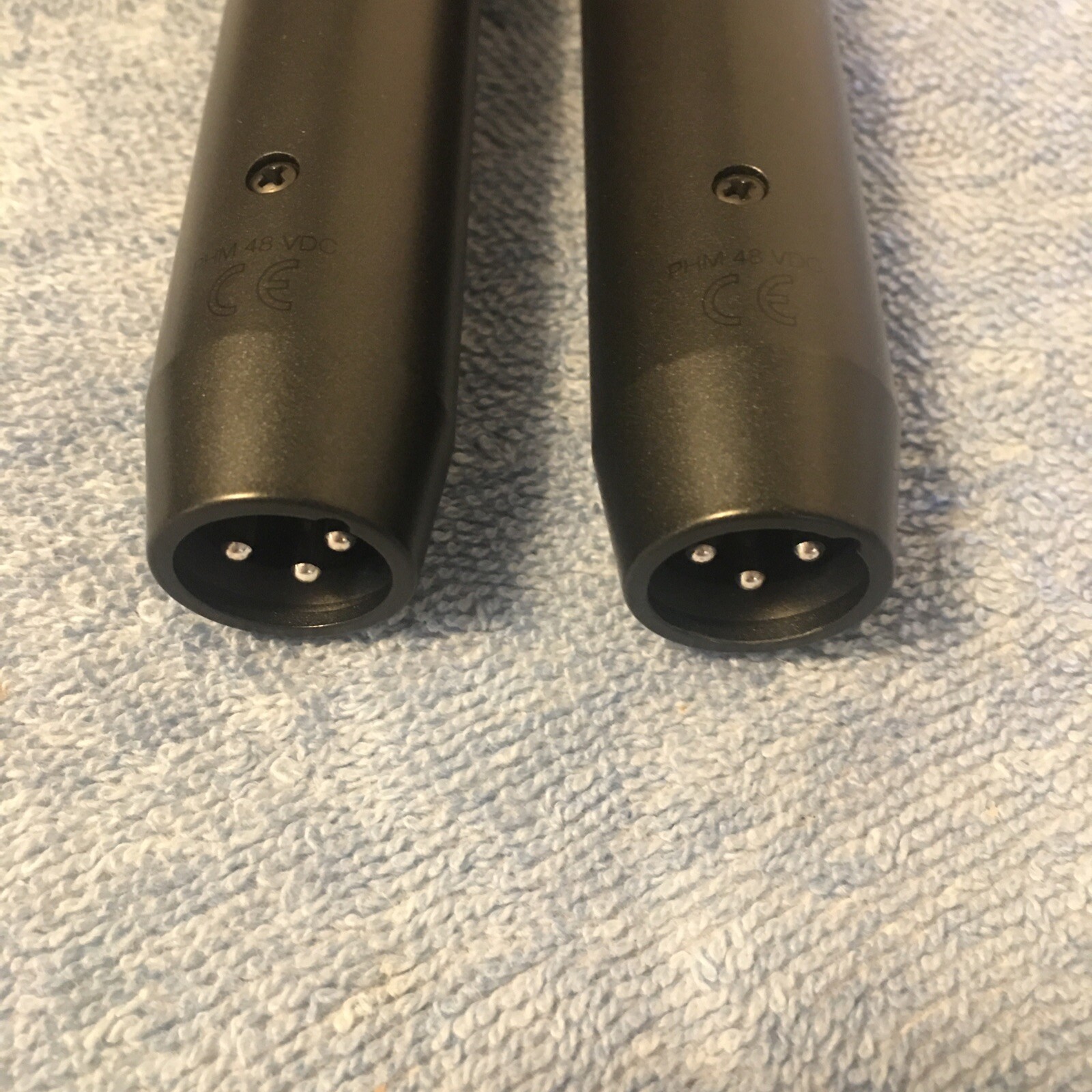 Shure Condenser Mics Pair Set Of 2 PGA81 Drum Cymbals Hihats Overhead