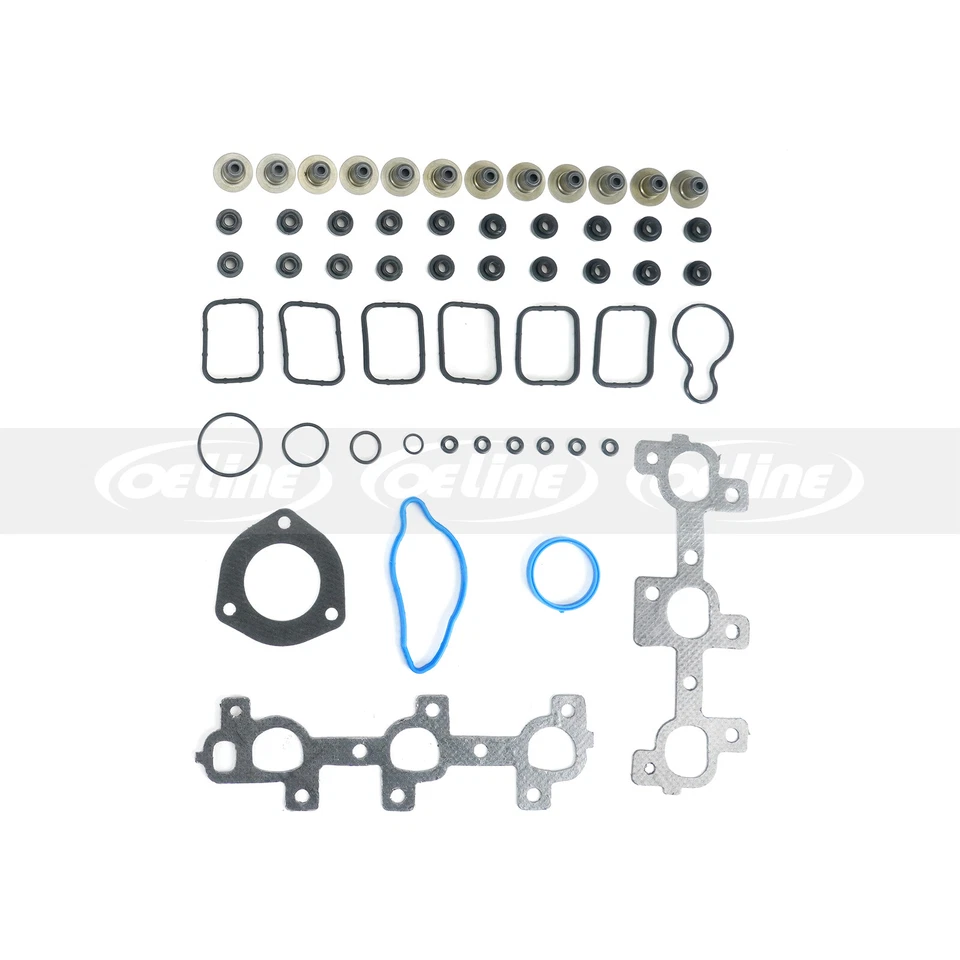 Head Gasket Set Timing Chain Kit Oil Pump for Dodge Dakota Ram Jeep Liberty - Image 4 of 4