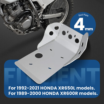 美品！1993 HONDA ホンダ XR600R PE04 純正 シート 4mm Skid Plate For Honda XR600R 1989-2000 & XR650L 1992-2025