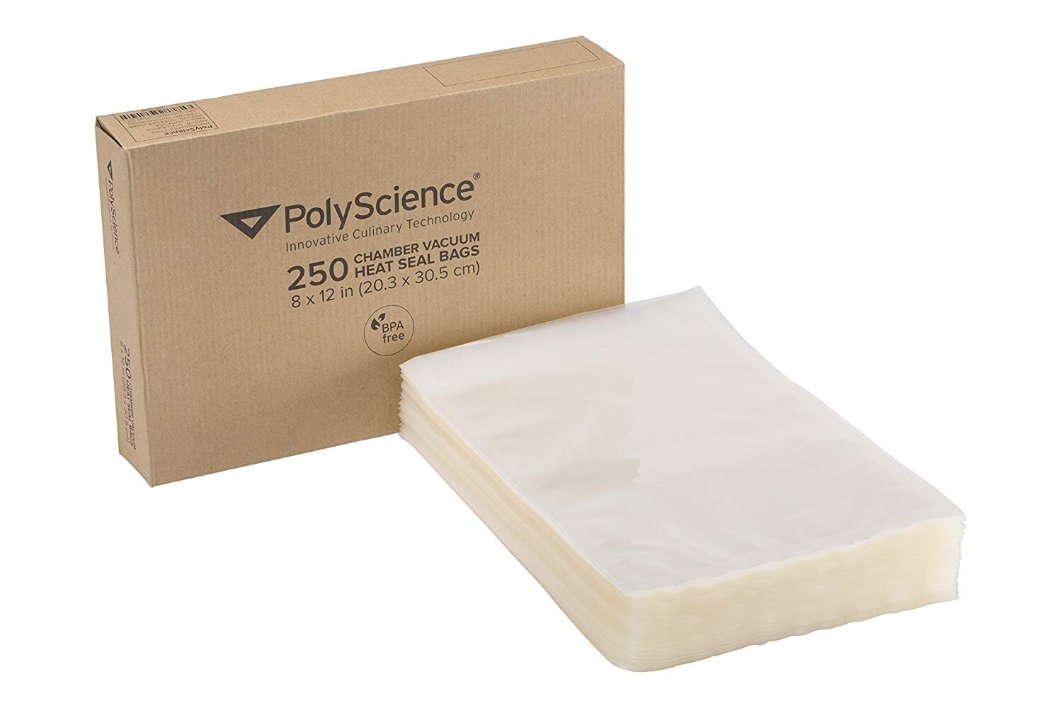 PolyScience 250 Ct Chamber Vacuum Sealer CookIn Bags 8" x 12" eBay