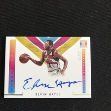 2022-23 Impeccable Elvin Hayes Extravagance Autograph Auto 20/99 Bullets