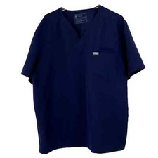 FIGS Leon Two-Pocket Scrub Top Men s Size XXL PO 2432