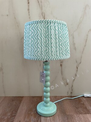 Next Peppermint Mint Bobbin Table Lamp UK