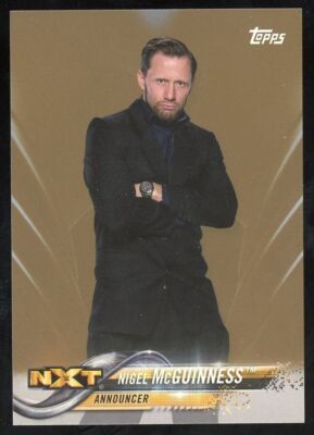 2018 Topps WWE Nigel McGuinness Bronze Parallel #69