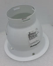 LIGHTOLIER WHITE BAFFLE / TRIM 1085 REFLECTOR TRIM / WALL WASHER, BASIC 5" #LO1