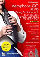 Roland Aerophone GO AE-05 Song  Guide Book With Beginners CD AE-SG02