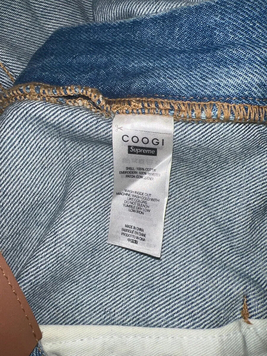 Supreme Coogi Baggy Jean SS 23 - Size 38 - Blue