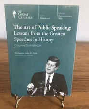 The Great Courses :The Art of Public Speaking (DVD &Guidebook) NEW Sealed Speech