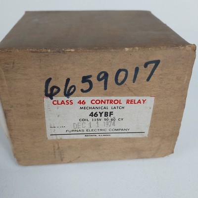 Furnas 46YBF Mechanical Latch Coil 50/60 V 115 Hz New Old Stock
