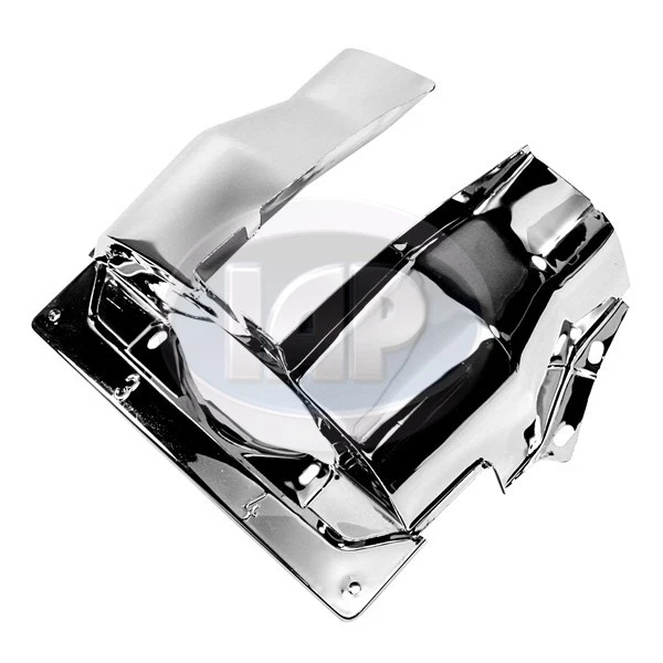 DUAL PORT CHROME CYLINDER HEAD COVER TIN VOLKSWAGEN T1 BUG T2 BUS GHIA THING - Image 3 of 3